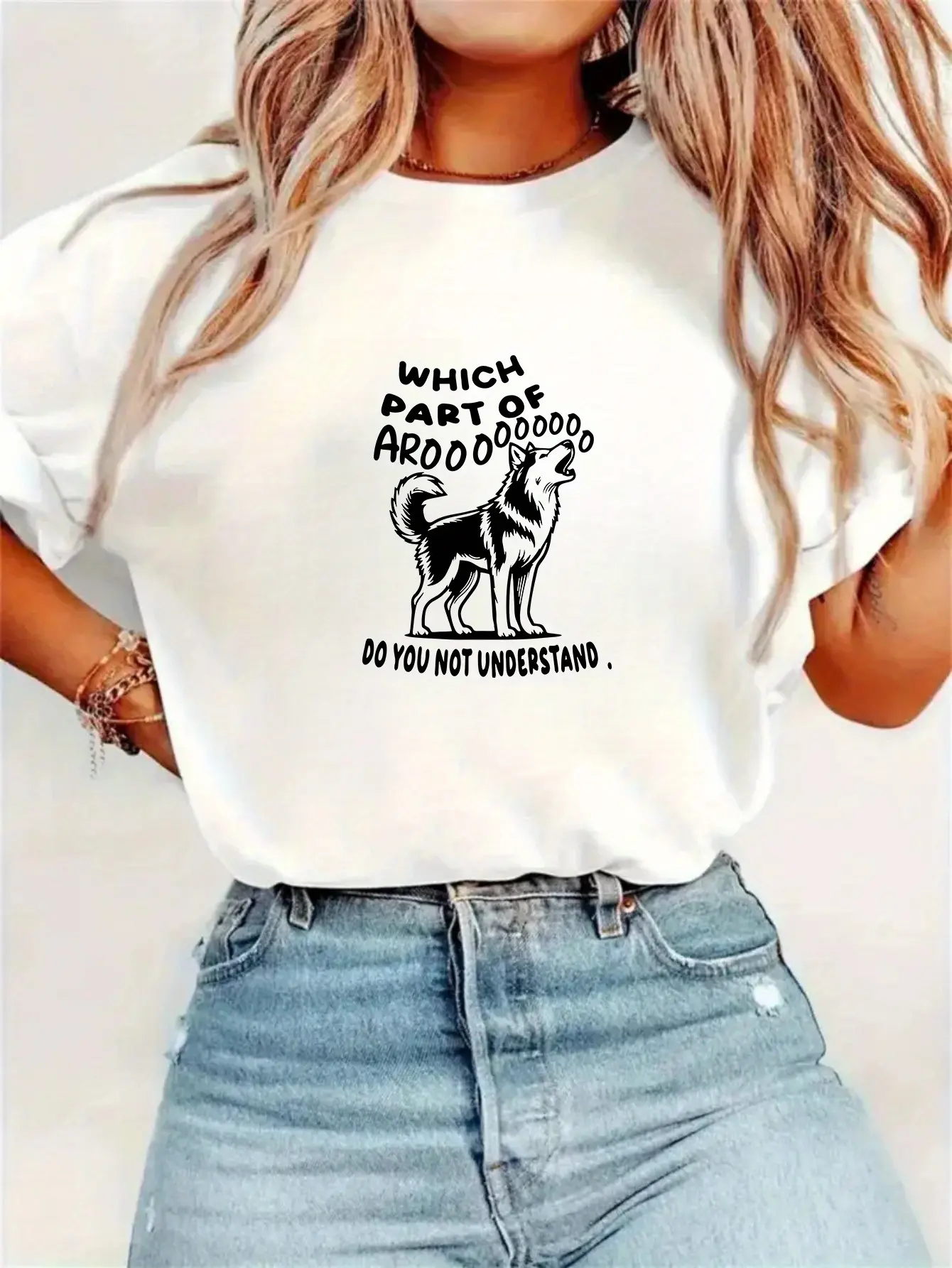 Ladies Funny Siberian Husky T-shirt-what part don' unisex soft cotton short sleeve t shirt, vintage graphic casual tee for men women teens, perfect birthday holiday gift for camping travel gym daily street  wear