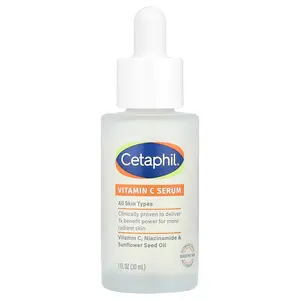 Cetaphil Vitamin C Serum, Fragrance Free, 1 fl oz (30 ml)