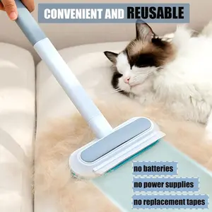 Pet Hair Removal Tool, Pet Hair Remover for Furniture Durable Reusable Washable Lint Cleaner for Dog and Cat Home Outdoors Hair Complete 3 in 1 Cat Hair Remover Effective on Carpets Car Seats Clothing Bedding