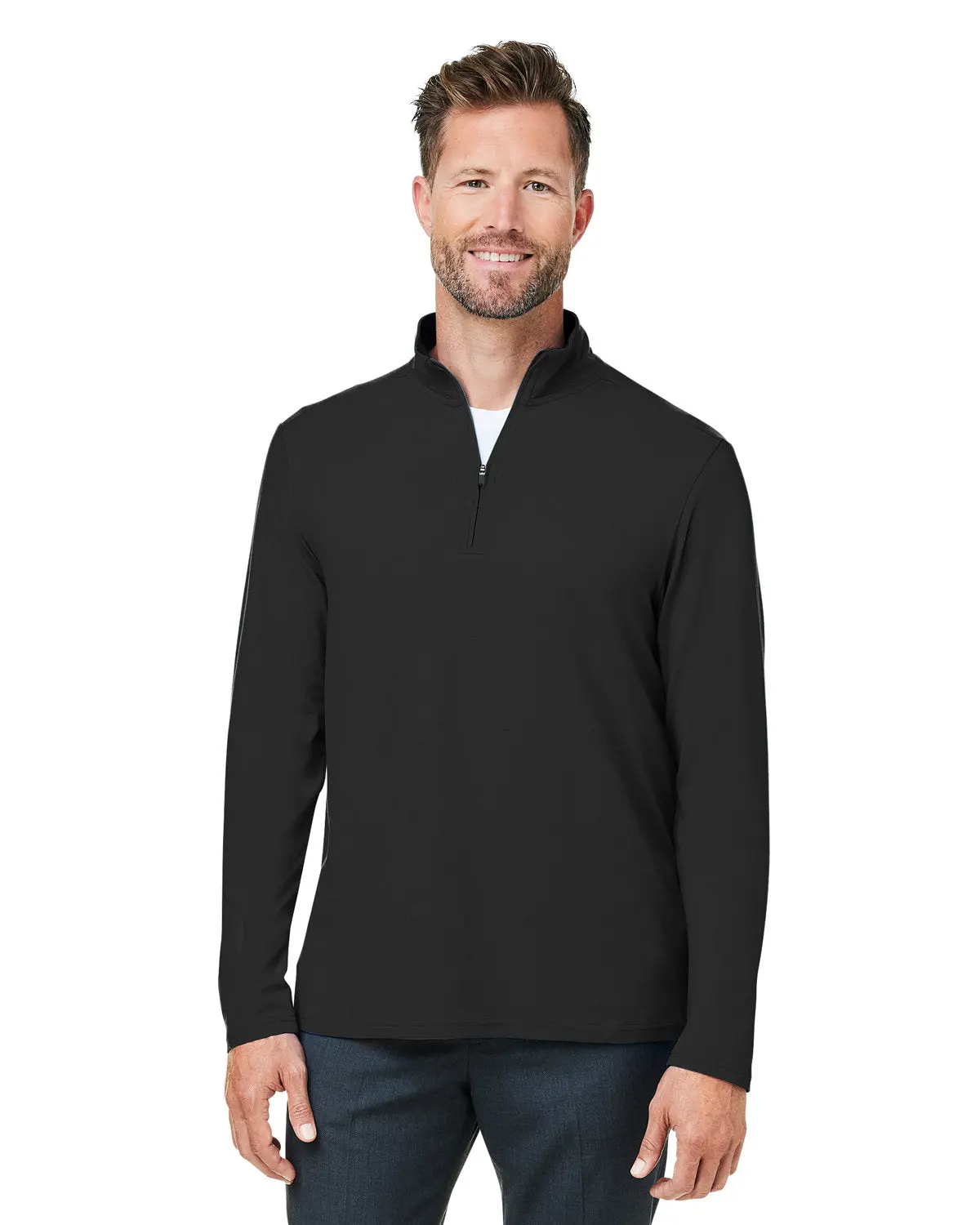 Devon & Jones DG425 Raleigh Stretch Quarter-Zip Pullover