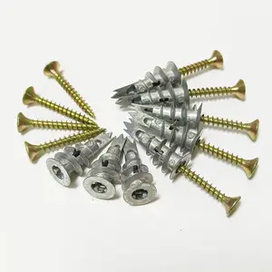 Self-drilling gypsum board fastening kit - Metal wall fasteners and screws, Drywall anchors screws