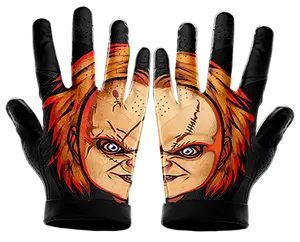 Wanna Play? - Ultra Grip Football Gloves - Superior Grip, Breathable Design, for All Weather Conditions
