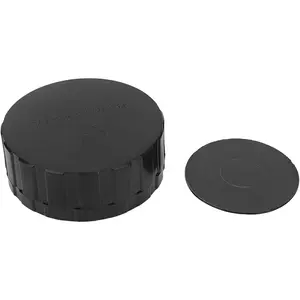 Dental Veneer Box, Dental All Ceramic Veneer Processing Box, Portable and Reusable Denture Storage Box with Spare Pad, Round Shape, Ultra Thin Mesh, Black