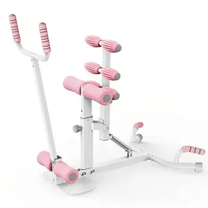 Women's Adjustable Deep Squat Machine, Glute Workout Device, Core & Leg Training Equipment, Push-Up Tool for Home Gym