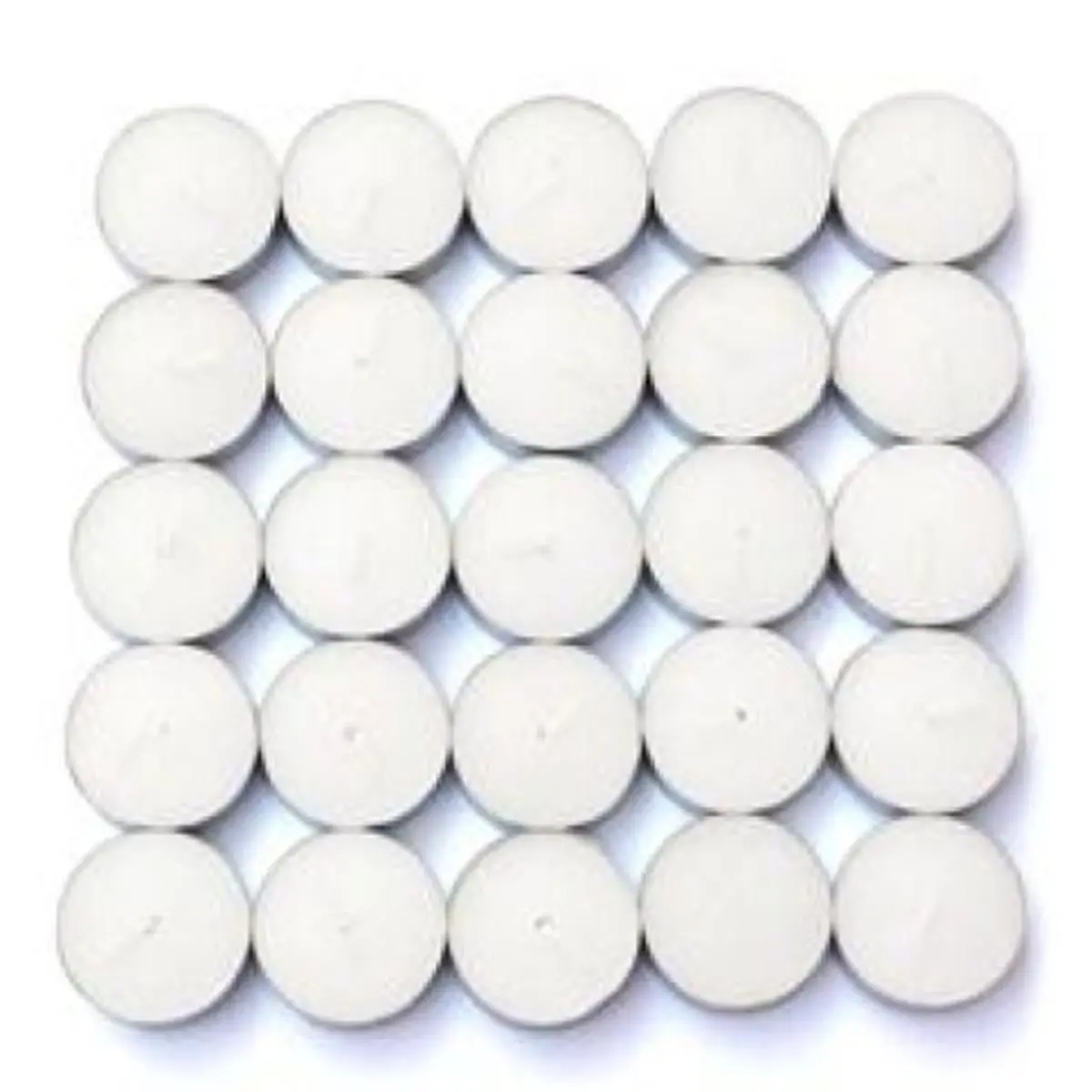 212 MAIN Dripless, Smokeless, Unscented Tealight Candles (Jeco CTZ-100PW) - 100-Count White Pack for Camping & Hiking Lights, Dripless Candles