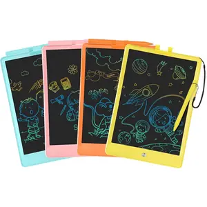 2 Pack 10 Inch LCD Writing Tablet for Kids Reusable Colorful Electronic Drawing Board Educational Learning Toys for 2-4 Year Old Boys Girls