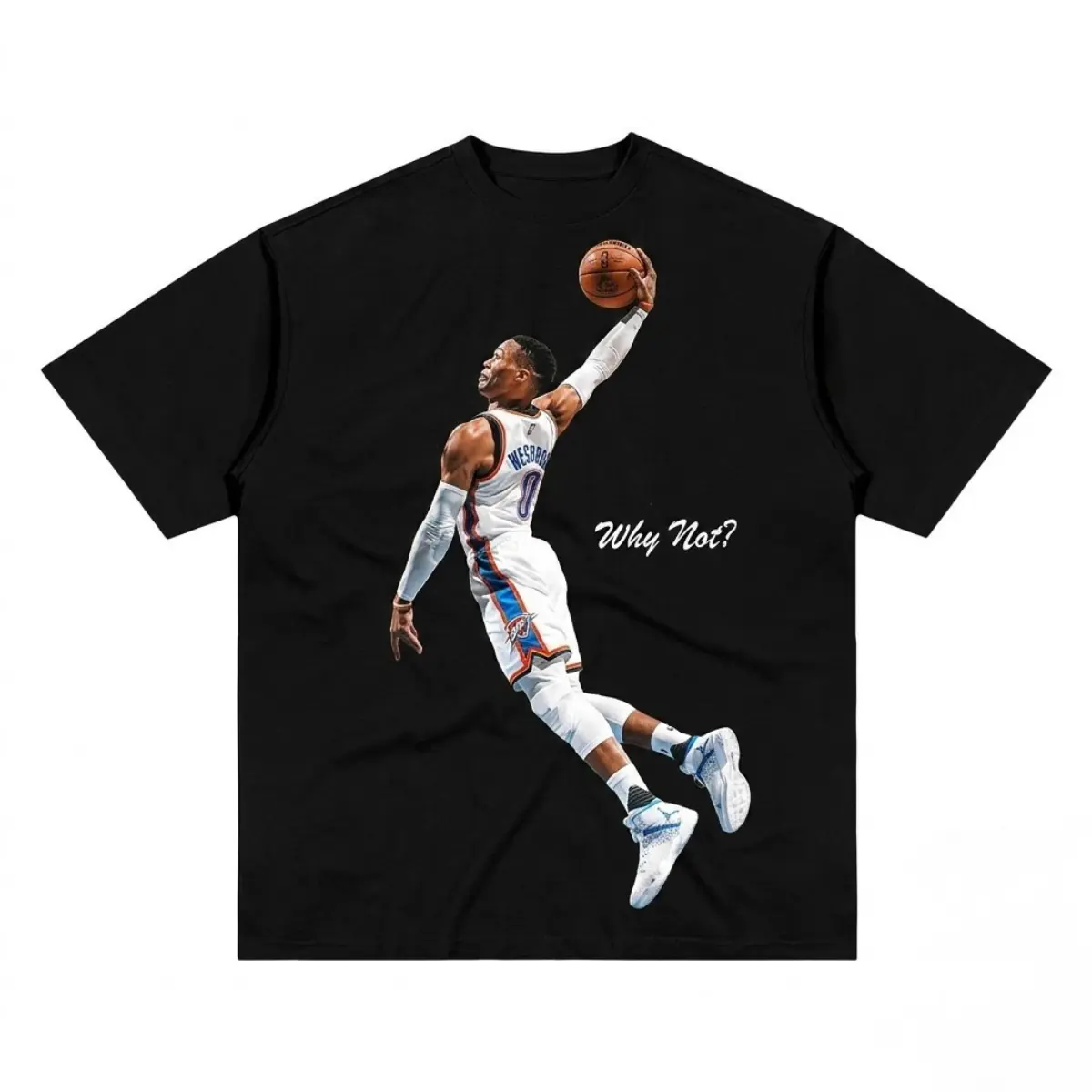Adults and Youth Why Not Shirt, Teen Boys Clothing, Oklahoma City Basketball Thunder Merch, Men's Stuff, Game Day Shirt, Mens Youth Clothing, Gift for Him & Her