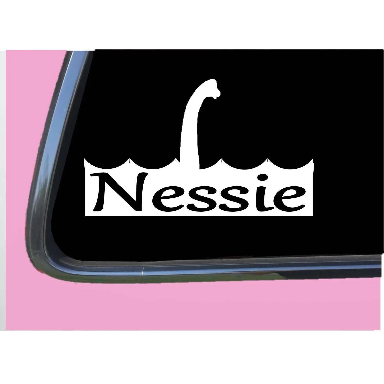Nessie Loch Ness Monster Decal TP167 6" Vinyl Nessie stickers