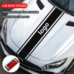 Car Engine Hood Decoration Sticker, Personalized Front Grill Decal, Creative Body Decorative Stickers, Universal Fit for Multiple Car Models