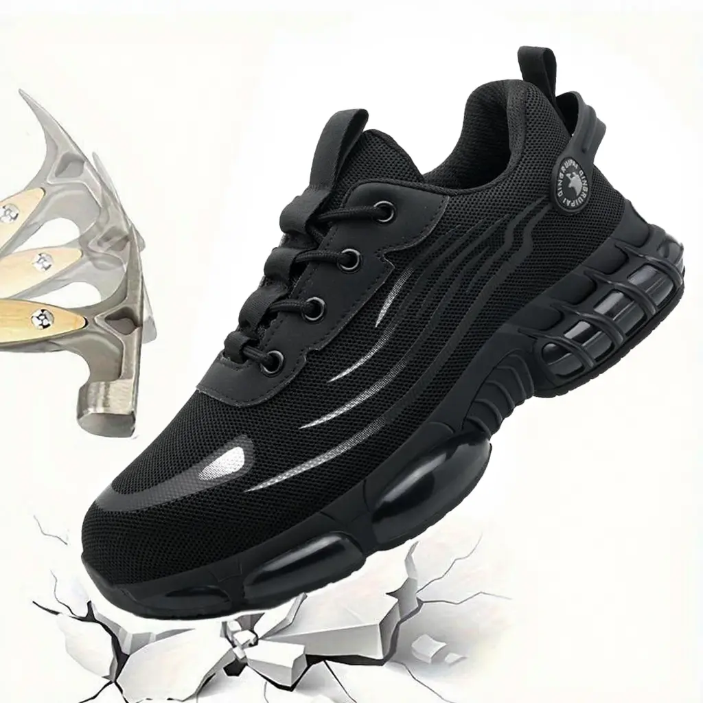 Electrician Work Sneakers - Men’s Steel Toe EH Rated Anti-Slip