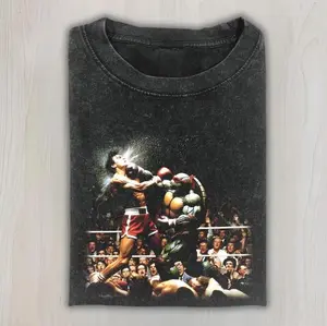 Teenage Mutant Ninja Turtles T-shirt, Funny Boxing Match shirt, Vintage Parody Graphic Tee, Aesthetic Unisex Streetwear Top, Crewneck tshirt