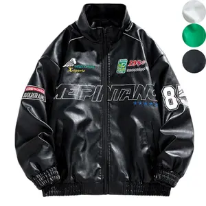 Racing Style Printed Jacket Fashion Pattern Personality Youth Outdoor Trendy Street Versatile Coat