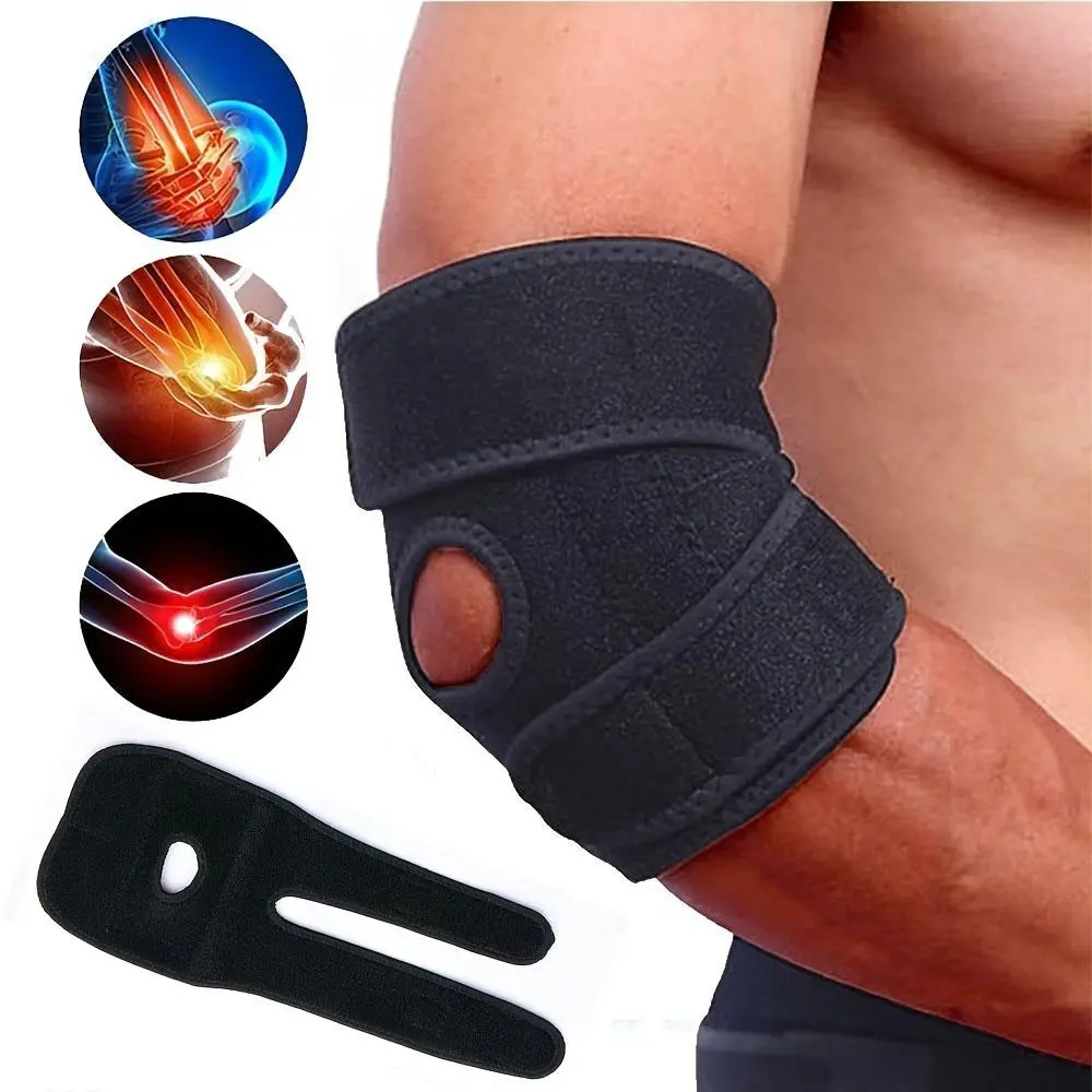 Sports Breathable Elbow Support Pad, Soft Elbow Pad for Tennis Basketball, Basketball and Outdoor Sports Accessories, Sports Elbow Sleeves, Basketball Gear