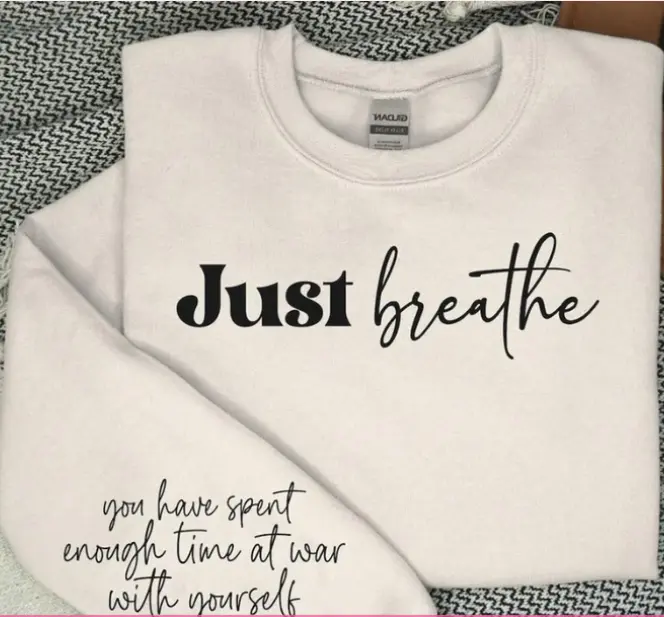 Screen Print Inspirational Quotes on T-Shirts, Print On Demand.