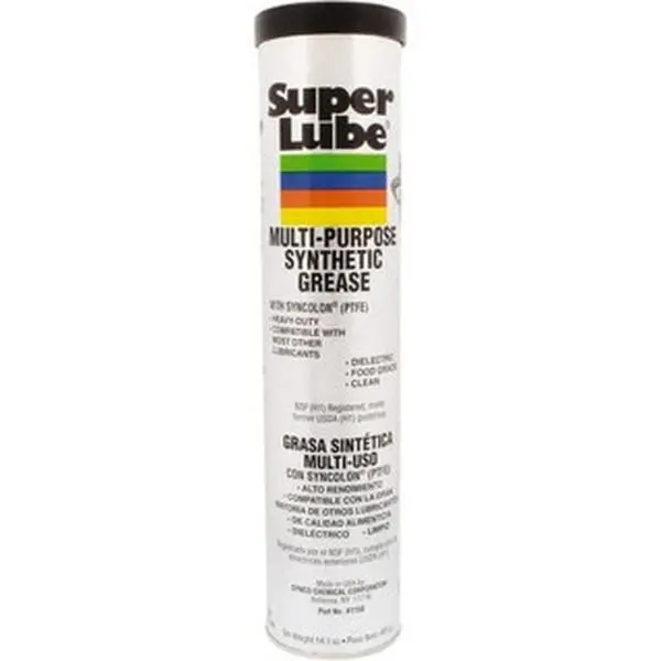 Synthetic General Purpose Grease, 400g Cartridge, High Temp Food Grade Lubricant, NLGI 2, Translucent White for Outdoor Equipment & Cycling, 400 G, Max 450°F, High Temp 450°F, Pre-Filled Cart.