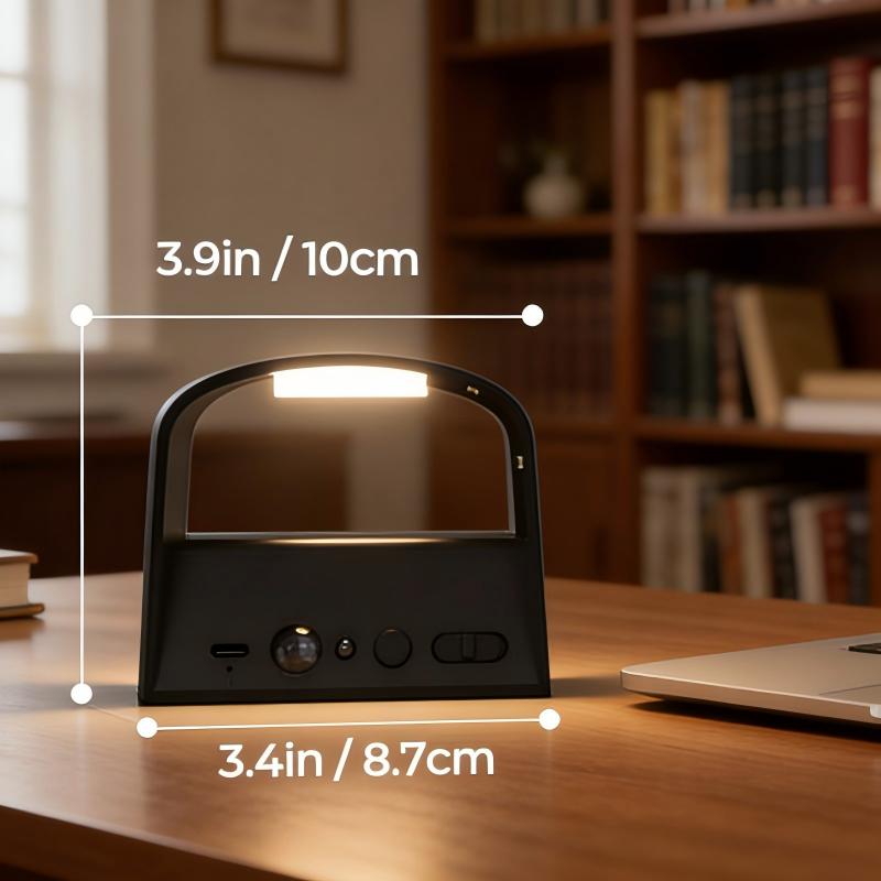 Black 2-Pack Indoor Wall Sconce – Wireless Motion Sensor Light with Remote, 3 Color Options, 5000mAh Rechargeable Battery, Brightness Dimmable