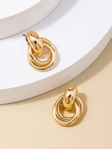 Elegant Knot Design Dangle Earrings, Fashionable Minimalist Studs, Trendy Versatile Vintage Jewelry, Perfect for Women