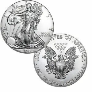 2016 LIBERTY COIN - 1oz FINE SILVER AMERICAN DOLLAR