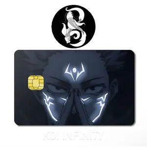 Sukuna Gojo JJK Anime Jujutsu Kaisen Credit Card Sticker