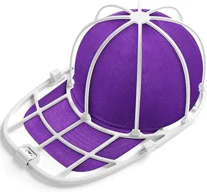 Hat Washers Cap Washers for Washing Machine, Hat Cleaning Shaper Protector Fit for Adult and Kid's Baseball Caps, White