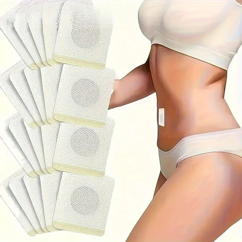 50 Pcs Abdominal Patch Set, Universal Breathable Design, Multiple Uses, Suitable for Abdomen, Arms, Thighs, Waist, Unisex Use