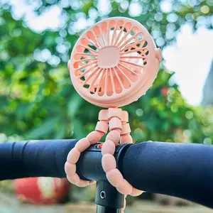 3 Speed Rechargeable Mini Clip Fan, Portable Stroller Fan, Multi-application Handheld Cooling Fan for Car Seat, Travel & Outdoor