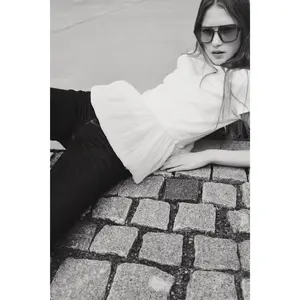 H&M Bubble-hem top