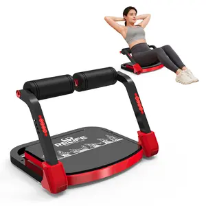 RELIFE REBUILD YOUR LIFE Sit-up Machine Ab Trainer, Ab Crunch Equipment for Core Workout, 330LBS Home Gym Abdominal Crunch & Roll-Up Exercise Machine