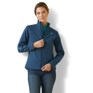 Ariat® Ladies New Team Softshell Deep Petroleum Jacket 10043524