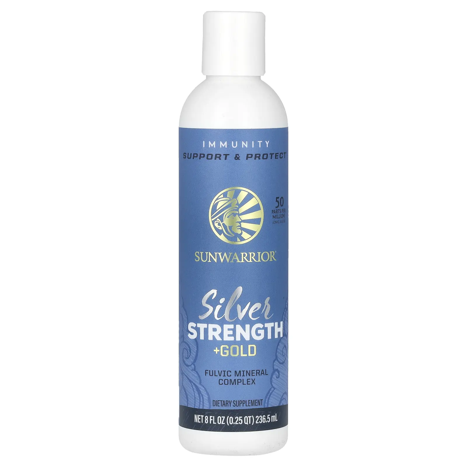 Sunwarrior Silver Strength + Gold, 8 fl oz (236.5 ml)
