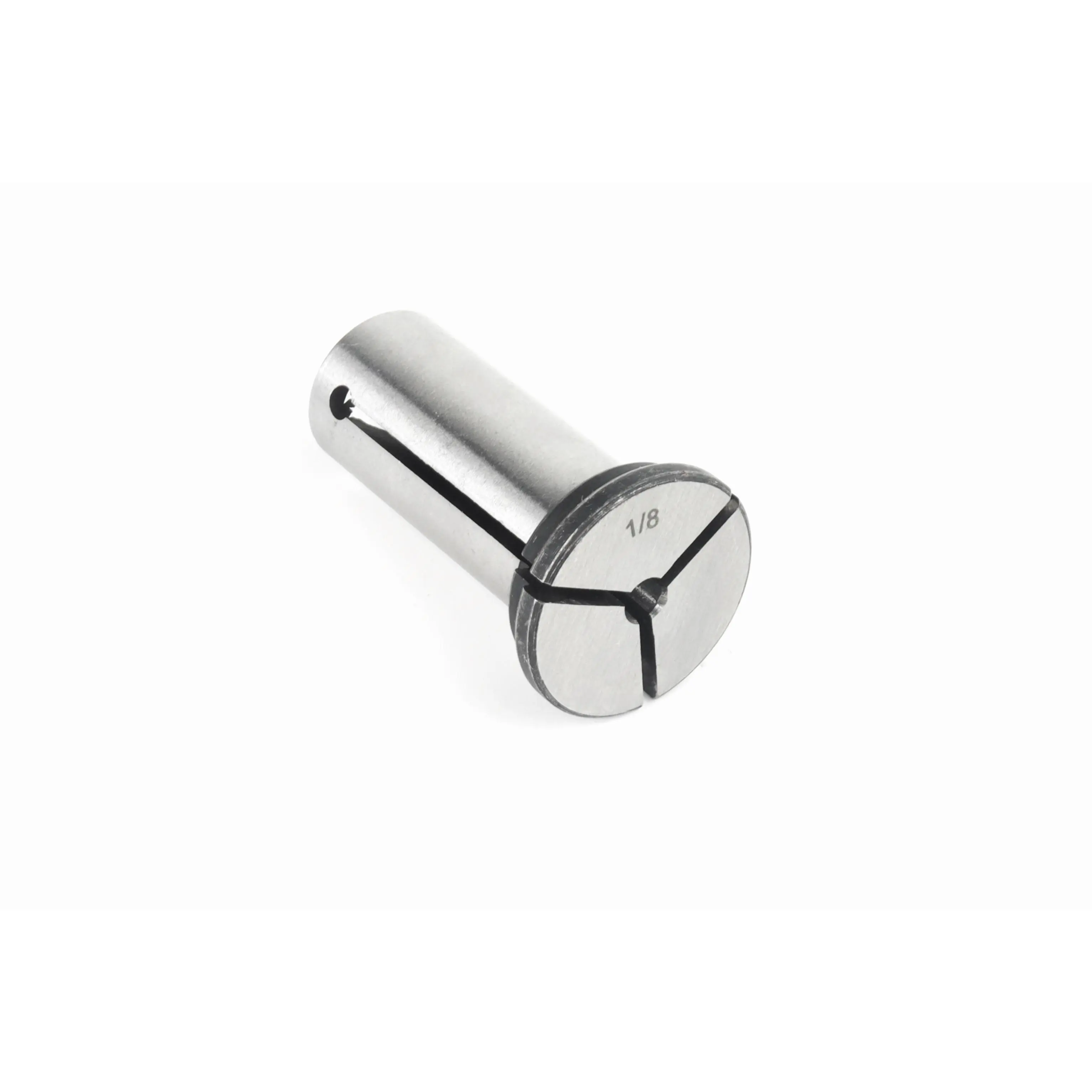 High-Precision 1/2-1/8 Collet Adaptor for 1/2" Shank CNC Routers