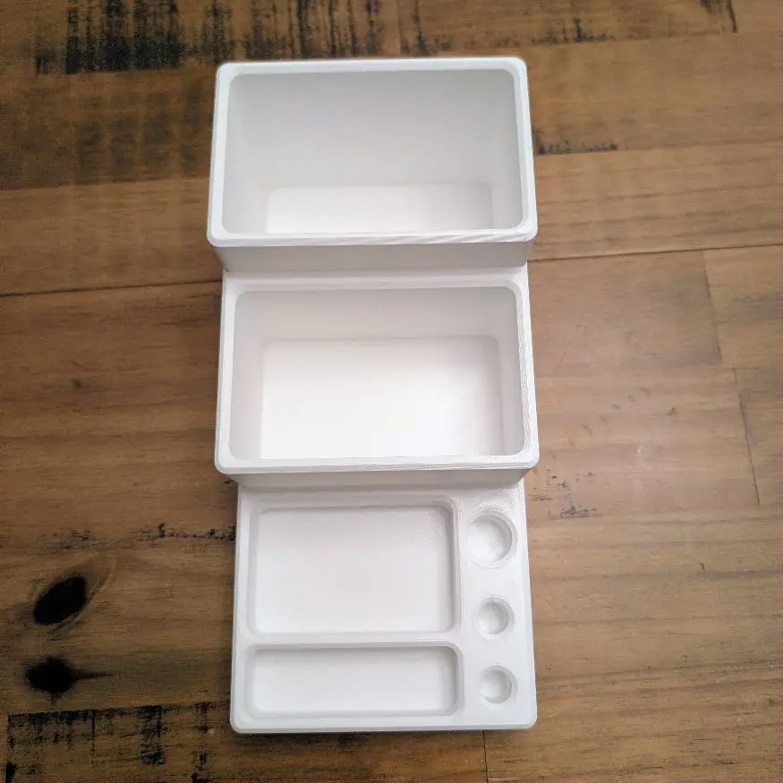 Medical Organizer for Needles and Syringes PETG Material 9.5"x4.5"x3.5" Holds Syringes Needles Gauze Alcohol Pads Vials
