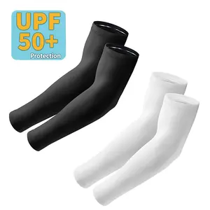 UV Sun Protection Arm Sleeves for Men & Women - Tattoo Cover Up - UPF 50 Cooling Sleeve for Golf, Cycling