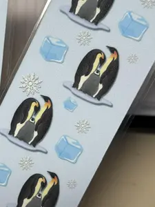 Penguin Family Animal Bookmark