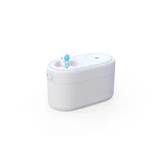 Cute Mini 7-Color Light Humidifier USB Rechargeable Desktop Air Hydrating Humidifier for Home Use