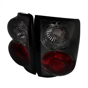 1994-2004 Chevrolet S10/ GMC Sonoma/ Isuzu Hombre Tail Lights (Chrome Housing/Smoked Lens)