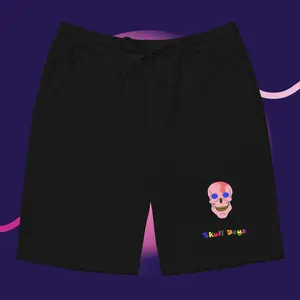 Pinky fleece shorts