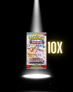 10x Prismatic Evolutions Booster Packs