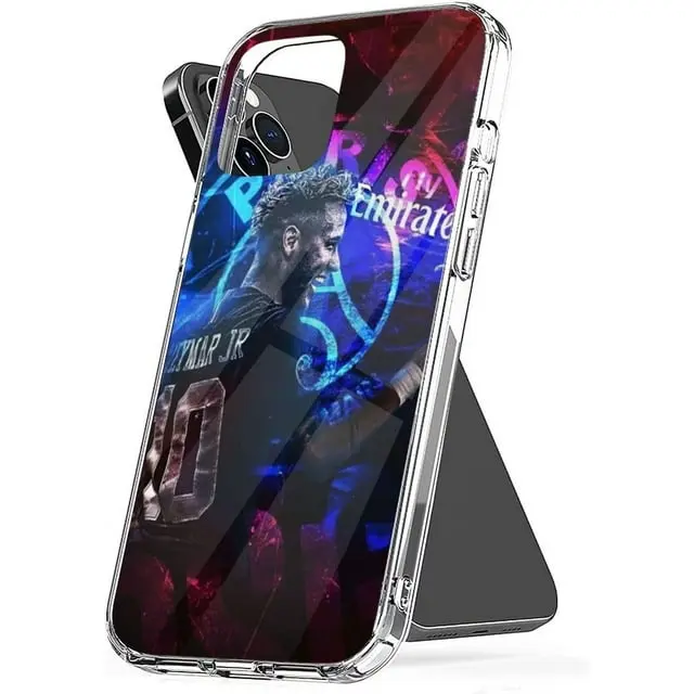 Phone Case Neymar Accessories Light Cover Shockproof TPU Transparent Compatible with iPhone SE 7 8 X XR 11 12 13 14 15 16 Plus Mini Pro Max Samsung Galaxy Note S9 S10 S20 S21 Ultra Plus Cellphone Protective