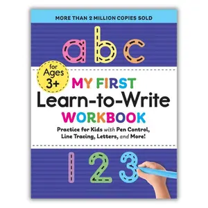 Mothers Day Gifts  2025- My First Learn-to-Write Workbook: Practice for Kids with Pen Control, Line Tracing, Letters, and More! Paperback