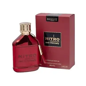 Dumont Nitro Red Intensely Extrait de Parfum 100ml (3.4oz) for Men – Long Lasting Bold Fragrance