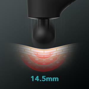 Opove Apex Massage Gun Deep Tissue 14.5mm Percussion Fascia Muscle Massager for Athletes Workout Pain Relief Recovery Relaxation, Professional Therapist Choice, Ergonomic for Effortless to Use