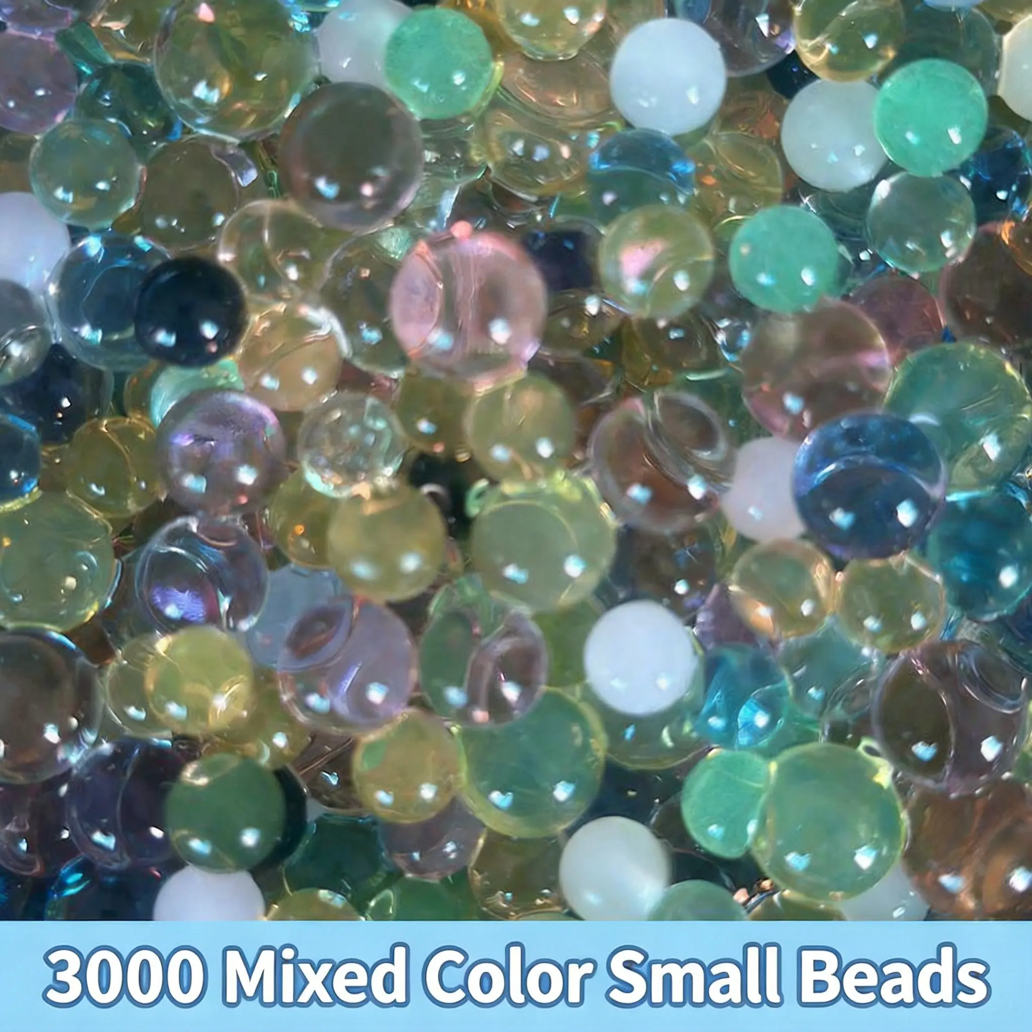 3000 pieces, in multiple colors