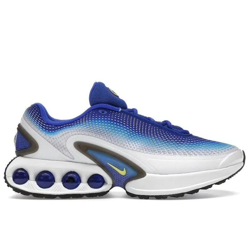 On Running Men\'s Athletic Shoes in Blue and Neon Yellow Volt Mens Running & Training Shoes - Neon Blue – Boldfit main image 4