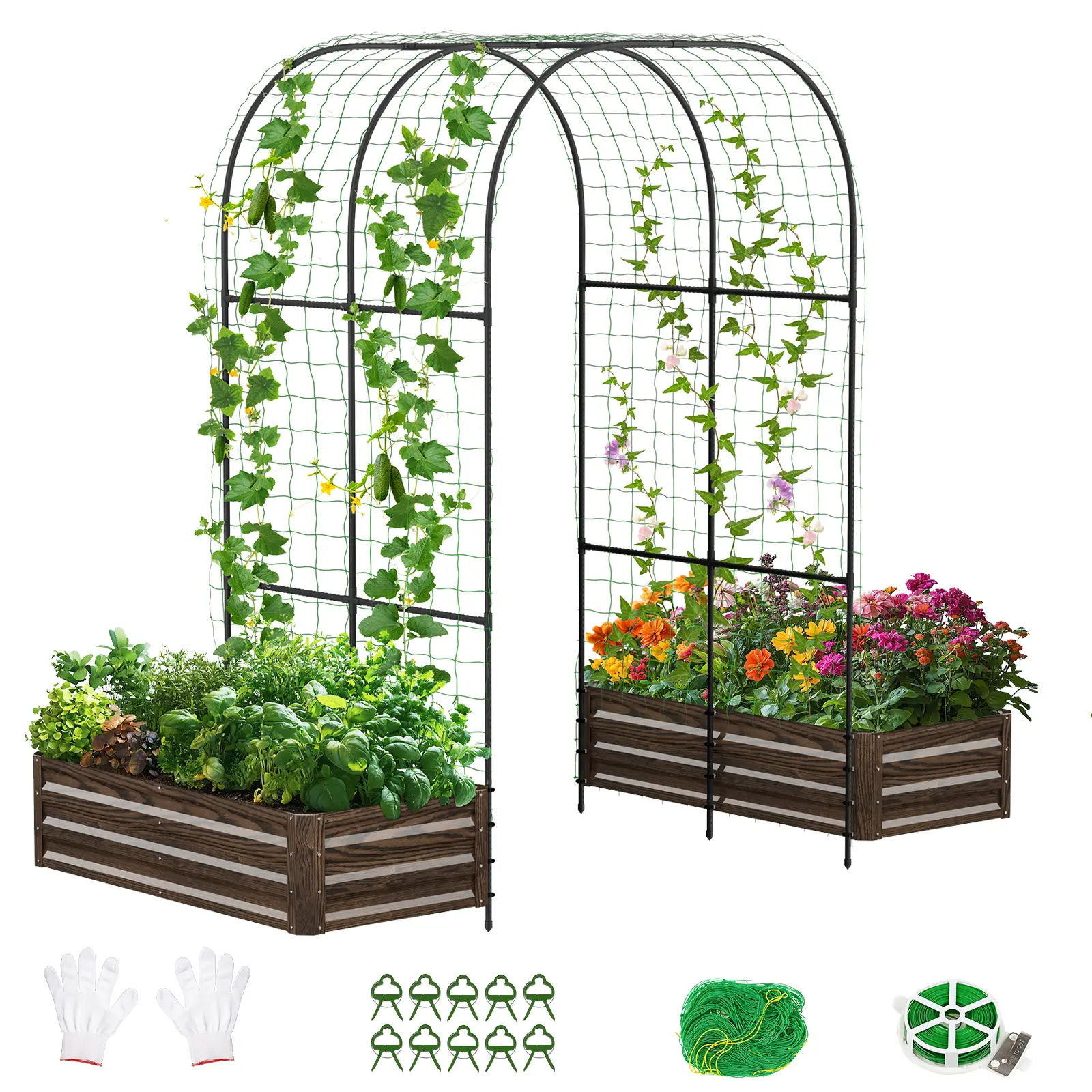 47"L × 87"H Woodgrain - Rectangle