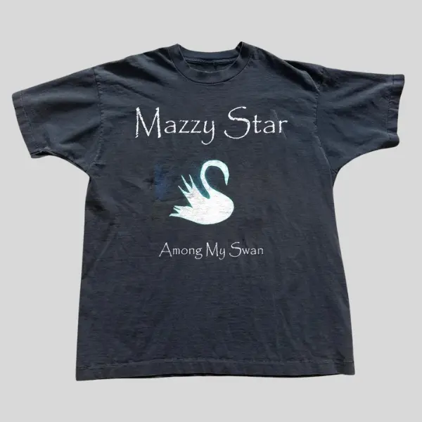 Mazzy Star Among My Swan T Shirt, Indie Rock Graphic, Vintage Y2K, 2000s Tee