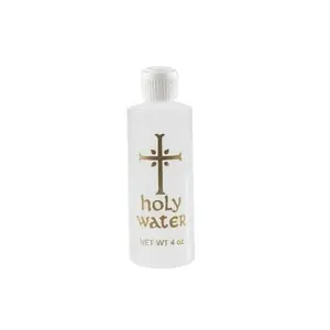 Holy Water 4oz (Agua Bendita 4oz) for Altar Cleansing, Purification, or Safeguarding Your Home