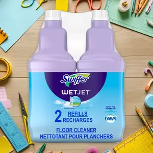 Swiffer WetJet Multi-Purpose Cleaner Refill 84.4fl oz 2ct - Fresh Scent Floor Cleaning Solution, for Hard Floors, 2 Pack
