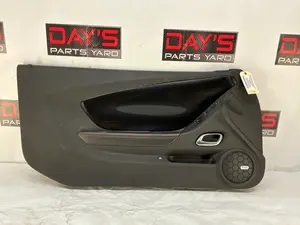 2013 Chevy Camaro ZL1 LH Driver Carbon Flash Front Interior Door Panel Trim OEM