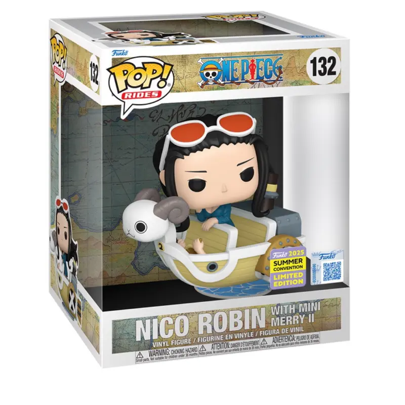 Funko One Piece Rides Deluxe Nico Robin with Mini Merry